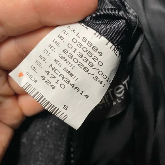 Neil Barrett Coat